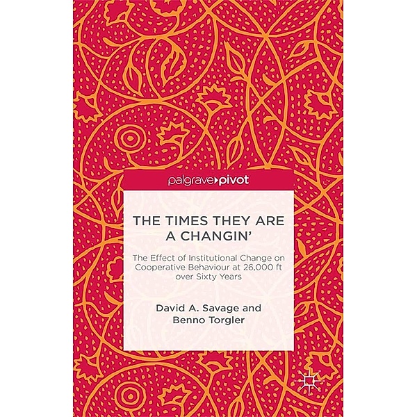 The Times They Are A Changin', D. Savage, B. Torgler