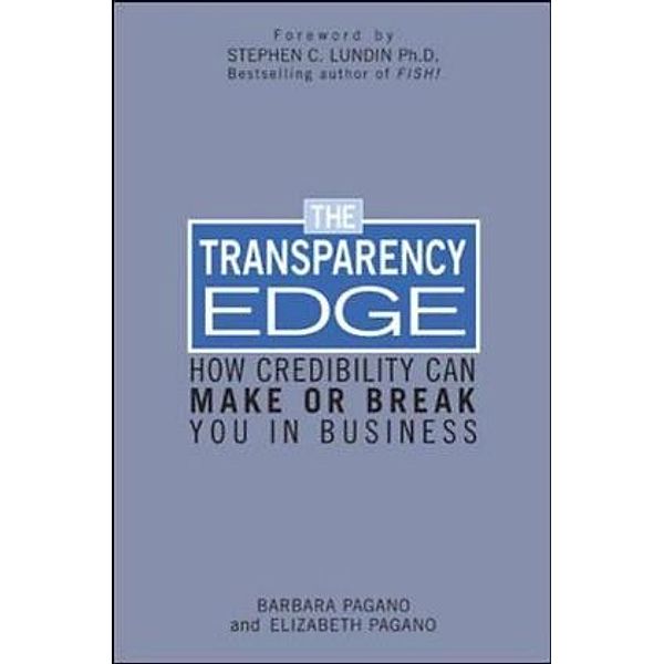 The Transparency Edge, Barbara Pagano, Elizabeth Pagano