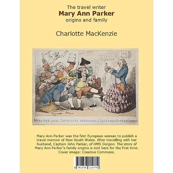 The travel writer Mary Ann Parker, Charlotte MacKenzie