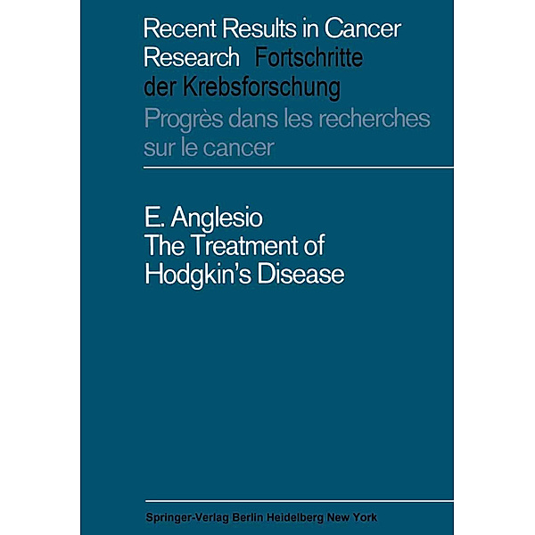 The Treatment of Hodgkin's Disease, Enrico Anglesio