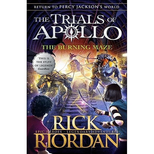 The Trials of Apollo - The Burning Maze, Rick Riordan