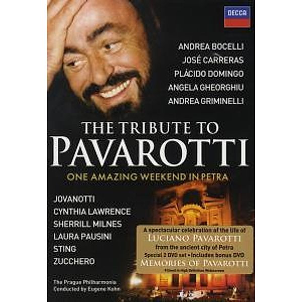 The Tribute To Pavarotti, Bocelli, Carreras, Sting, Zucchero