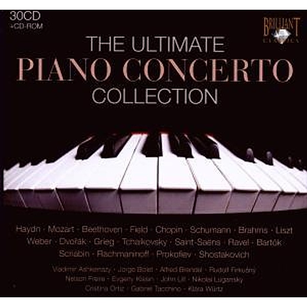 The Ultimate Piano Concerto Co, Vladimir Ashkenazy, Jorge Bolet, Alfred Brendel