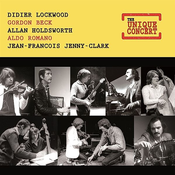 The Unique concert, Didier Lockwood, Gordon Beck, Alla Holdsworth