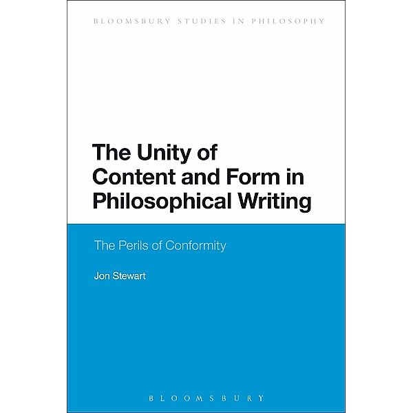 The Unity of Content and Form in Philosophical Writing, Jon Stewart
