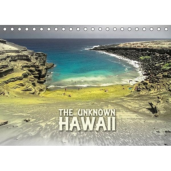 The Unknown HAWAII (Tischkalender 2017 DIN A5 quer), Günter Zöhrer