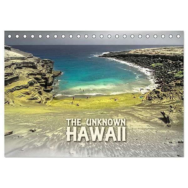 The Unknown HAWAII (Tischkalender 2024 DIN A5 quer), CALVENDO Monatskalender, Dr. Günter Zöhrer