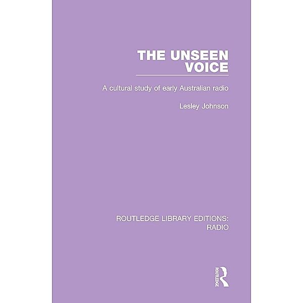 The Unseen Voice, Lesley Johnson