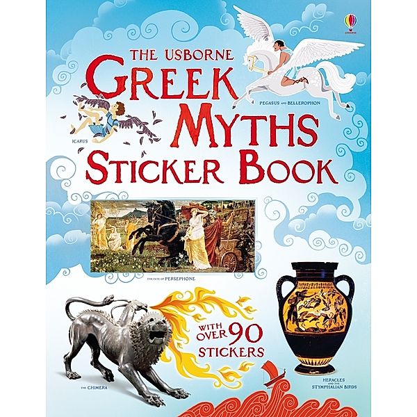 The Usborne Greek Myths Sticker Book, Rosie Dickins