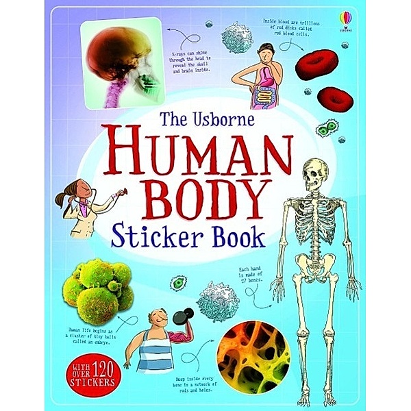 The Usborne Human Body Sticker Book, Alex Frith