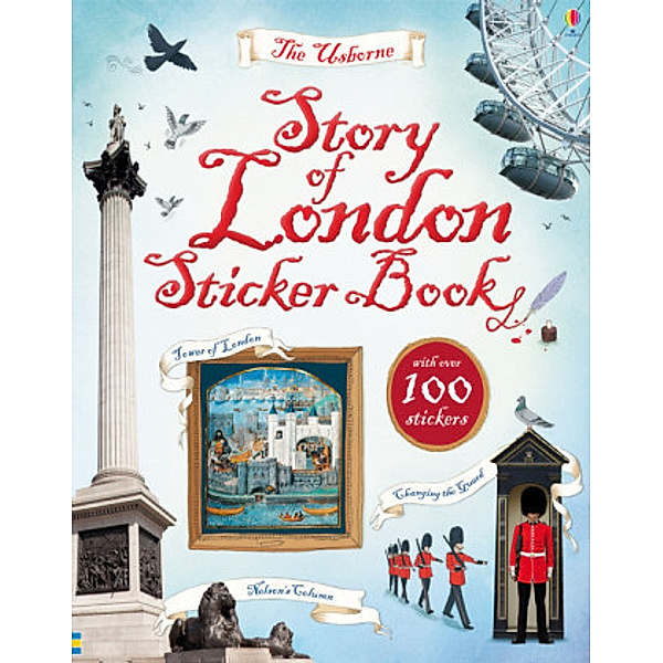 The Usborne Story of London, Sticker Book, Rob Lloyd Jones