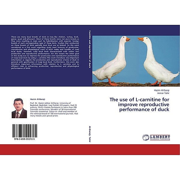 The use of L-carnitine for improve reproductive performance of duck, Hazim Al-Daraji, Anmar Tahir