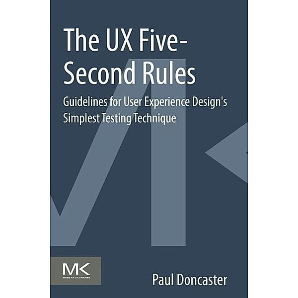 The UX Five-Second Rules, Paul Doncaster