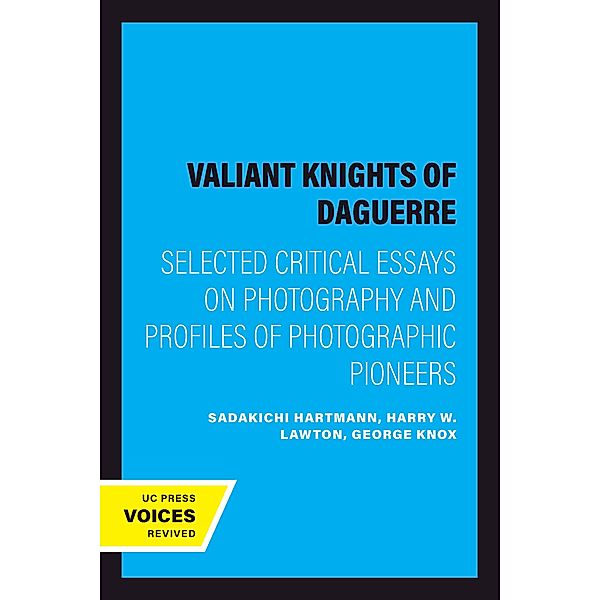The Valiant Knights of Daguerre, Sadakichi Hartmann