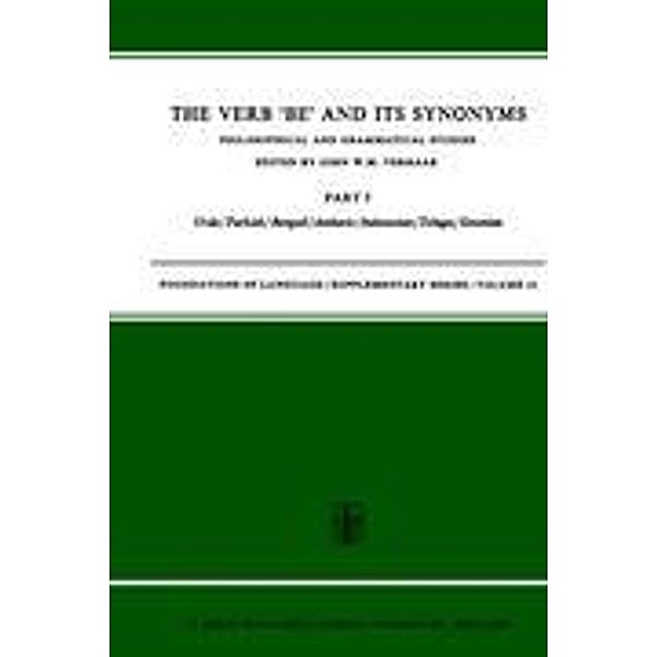 The Verb `Be' and its Synonyms - Part V