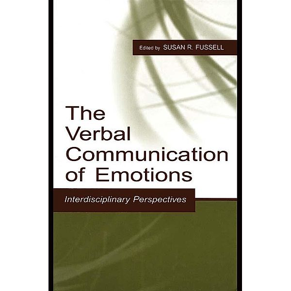 The Verbal Communication of Emotions