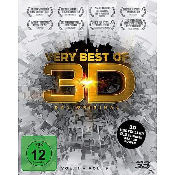 The very Best of 3D - Das Original - Vol. 1-9 BLU-RAY Box, Diverse Interpreten