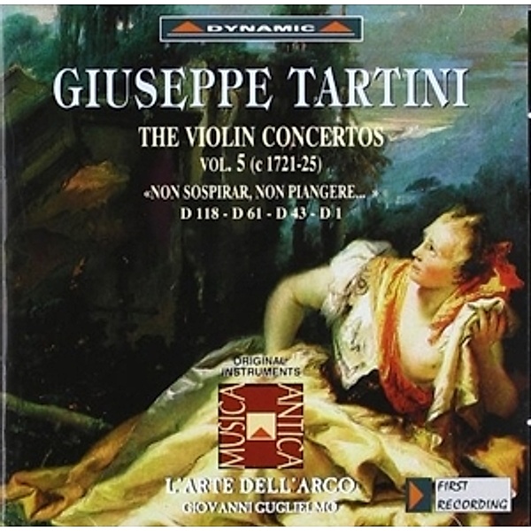 The Violin Concertos (Vol.5), L'Arte Dell'Arco, Giovanni Guglielmo