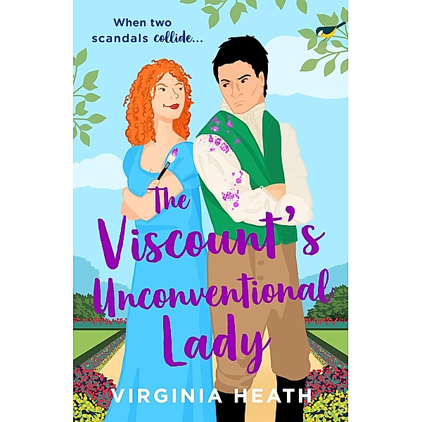 The Viscount's Unconventional Lady / The Talk of the Beau Monde Bd.1, Virginia Heath