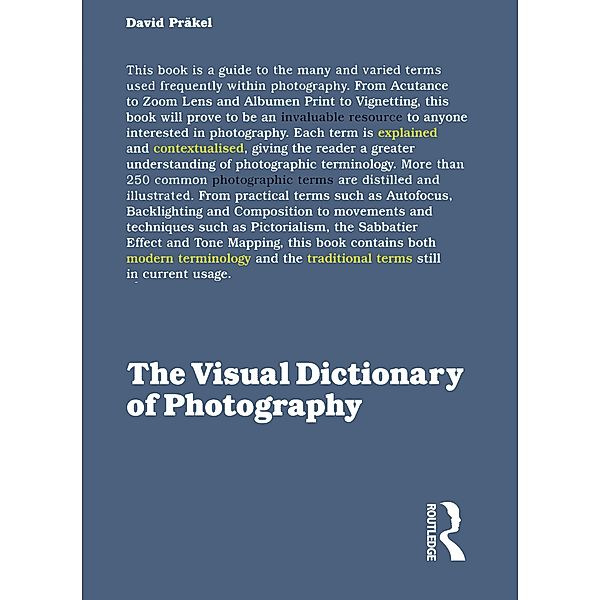 The Visual Dictionary of Photography, David Präkel