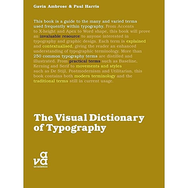 The Visual Dictionary of Typography, Gavin Ambrose, Paul Harris