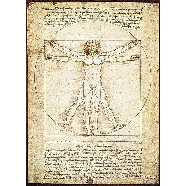 Eurographics The Vitruvian Man (Puzzle)