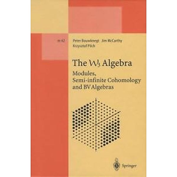 The W3 Algebra / Lecture Notes in Physics Monographs Bd.42, Peter Bouwknegt, Jim McCarthy, Krzysztof Pilch