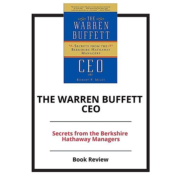 The Warren Buffett CEO, PCC