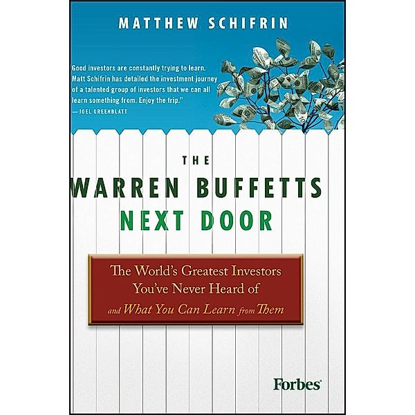 The Warren Buffetts Next Door, Matthew Schifrin