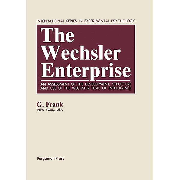 The Wechsler Enterprise, G. Frank