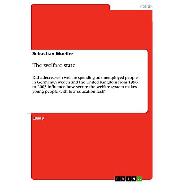 The welfare state, Sebastian Mueller