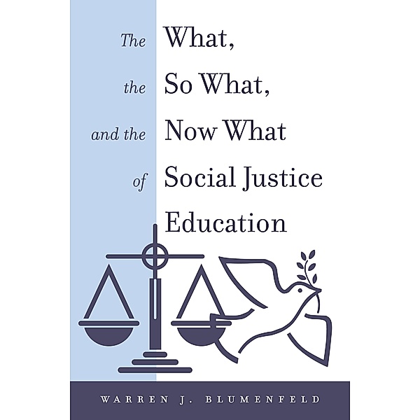 The What, the So What, and the Now What of Social Justice Education / Equity in Higher Education Theory, Policy, and Praxis Bd.12, Warren J. Blumenfeld