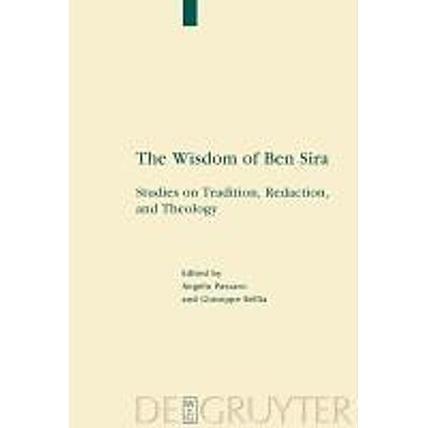 The Wisdom of Ben Sira / Deuterocanonical and Cognate Literature Studies Bd.1
