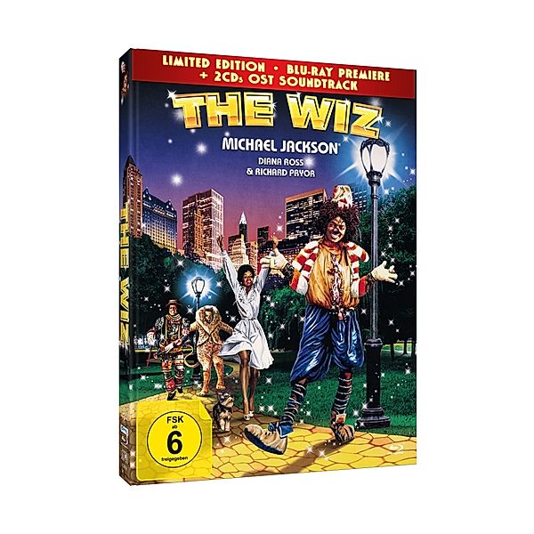 The Wiz (Mediabook) (Blu-ray+2CD OST), Michael Jackson, Diana Ross, Richard Pryor