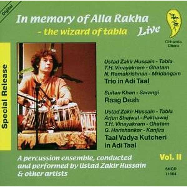 The Wizard Of Tabla Vol.2, Alla Rakha