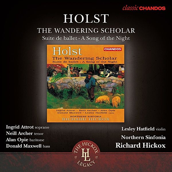 The Wondering Scholar/A Song Of The Night Op.19/+, Hickox, Attrot, Archer, Northern Sinfonia