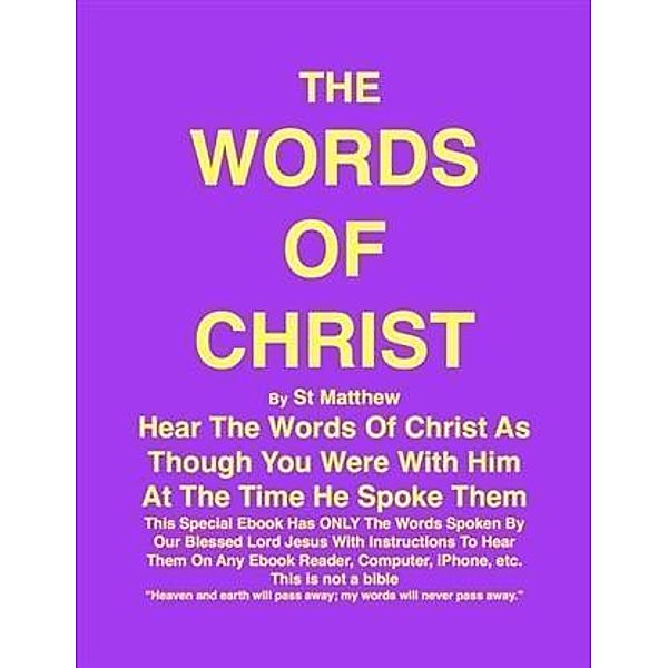 THE WORDS OF CHRIST By St Matthew, Joe Procopio