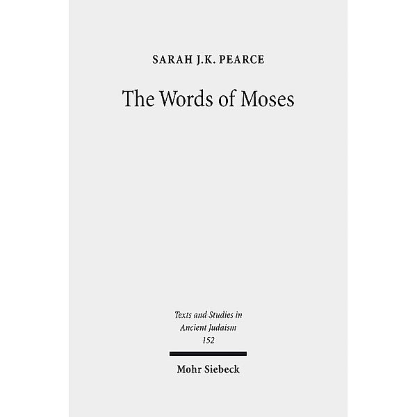 The Words of Moses, Sarah J. K. Pearce