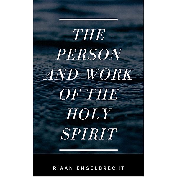The Work and the Person of the Holy Spirit / Holy Spirit Bd.1, Riaan Engelbrecht