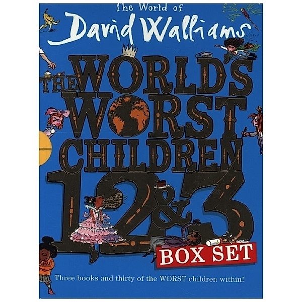 The World of David Walliams: The World's Worst Children 1, 2 & 3 Box Set, David Walliams