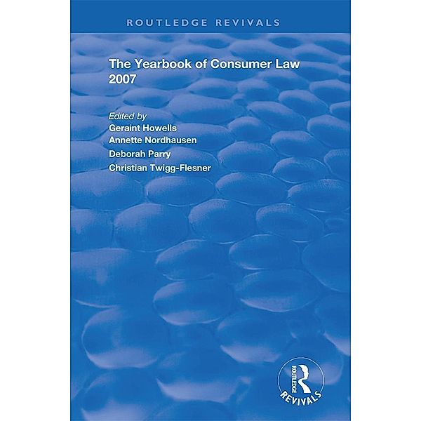 The Yearbook of Consumer Law 2007