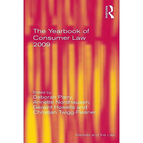 The Yearbook of Consumer Law 2009, Annette Nordhausen, Geraint Howells