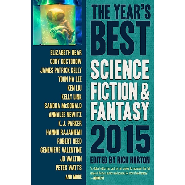 The Year's Best Science Fiction & Fantasy, 2015 Edition, Rich Horton