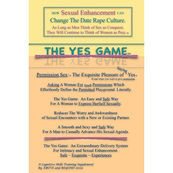 The Yes Game, Above And Beyond Stress