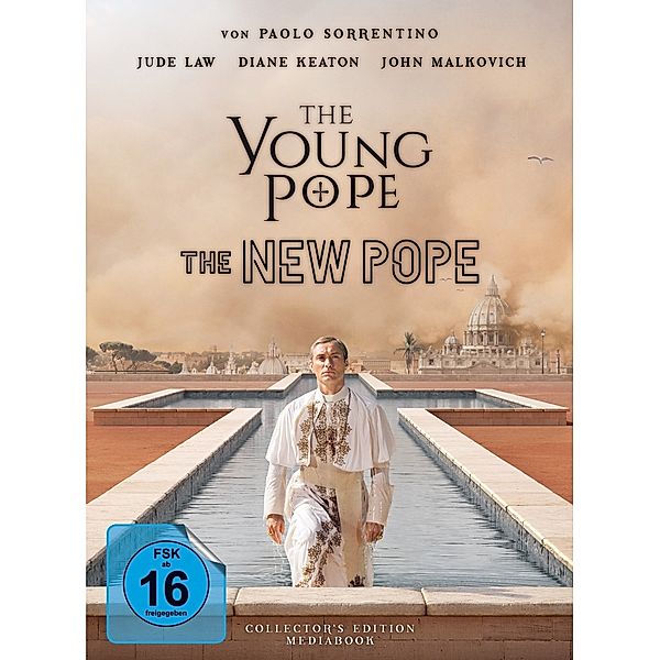 The Young Pope/The New Pope Collector's Edition Mediabook, Jude Law, John Malkovich, Silvio Orlando