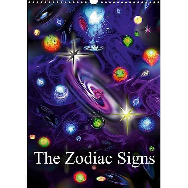 The Zodiac Signs (Wall Calendar 2021 DIN A3 Portrait), Walter Zettl