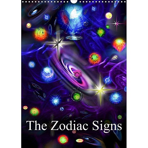 The Zodiac Signs (Wall Calendar 2022 DIN A3 Portrait), Walter Zettl