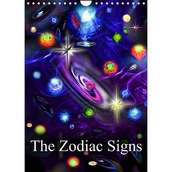 The Zodiac Signs (Wall Calendar 2022 DIN A4 Portrait), Walter Zettl