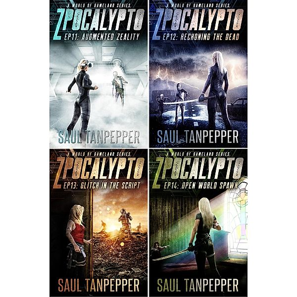 The ZPOCALYPTO Book Bundle (#4 of 4) / ZPOCALYPTO Series Boxsets and Bundles from THE WORLD OF GAMELAND, Saul Tanpepper