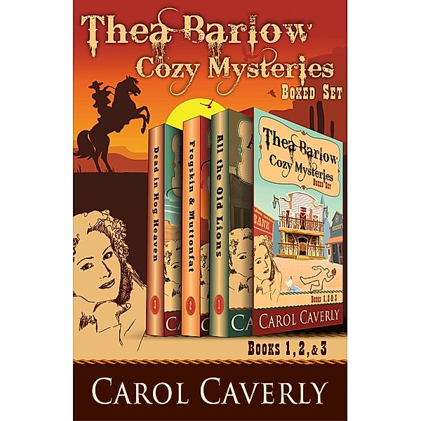 Thea Barlow Cozy Mysteries Box Set (Three Complete Cozy Mystery Novels), Carol Caverly